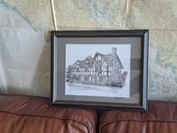 Image 1 of Shakespeare's Birthplace Lithograph by Anthony John, 8x10