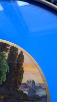 Image 4 of Round Tray, Wicker Tray, Made in Germany