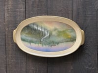 Image 3 of Italian Serving Tray, Tirinnanzi Firenze, Countryside