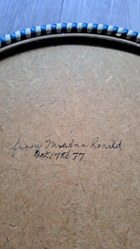 Image 5 of Round Tray, Wicker Tray, Made in Germany