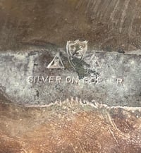 Image 6 of Silver Plate Water Pitcher, Rustic