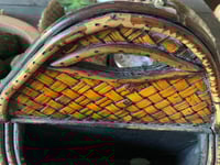 Image 6 of Wicker Wall Planter Basket, Pocket Shelf