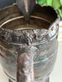 Image 8 of Silver Plate Water Pitcher, Rustic