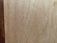 Image 4 of Wood Tray with Brass Handles, Rustic Farmhouse