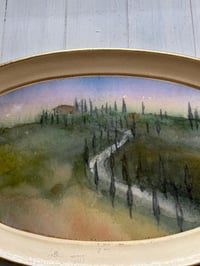 Image 7 of Italian Serving Tray, Tirinnanzi Firenze, Countryside