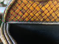 Image 7 of Wicker Wall Planter Basket, Pocket Shelf