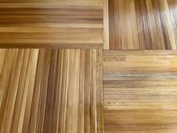 Image 7 of Bamboo Serving Tray, MCM Barware