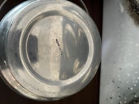 Image 7 of Hammered Aluminum Ice Bucket, MCM Barware, Made in Italy