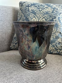 Image 4 of French Silver Plated Torsades Wine and Champagne Cooler by Christofle