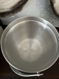 Image 8 of Hammered Aluminum Ice Bucket, MCM Barware, Made in Italy