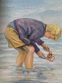 Image 2 of Signed Robert Poole, Canadian Artist, Coastal Scene