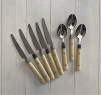 Image 1 of Inox Cutlery, Made in Italy, Spoons, Knives, Mid Century