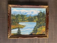 Image 1 of British Columbia Painting in Wood Frame (16x20)
