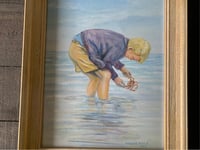 Image 3 of Signed Robert Poole, Canadian Artist, Coastal Scene