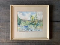 Image 1 of Wood Picture Frame, Farmhouse, Shabby Chic, 16x18