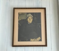 Image 1 of "Mrs. Raynes" Print by Philip Wilson Steer in Wood Frame