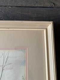 Image 3 of Wood Picture Frame, Farmhouse, Shabby Chic, 16x18