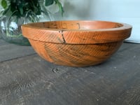 Image 4 of Handmade Wood Bowl, Beetle Kill Pine Wood, Fruit Bowl