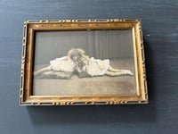 Image 1 of Hollywood Regency Picture Frame, Victorian Style Portrait