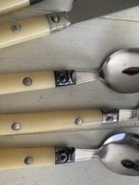 Image 6 of Inox Cutlery, Made in Italy, Spoons, Knives, Mid Century