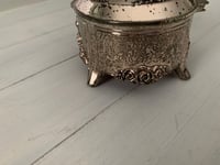 Image 10 of Silver Jewelry box, Ring Box, Music box