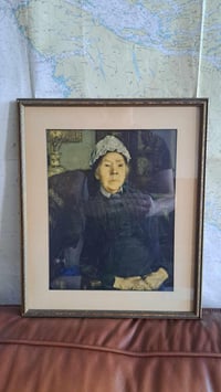 Image 7 of "Mrs. Raynes" Print by Philip Wilson Steer in Wood Frame