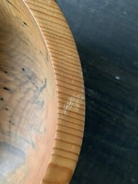 Image 8 of Handmade Wood Bowl, Beetle Kill Pine Wood, Fruit Bowl