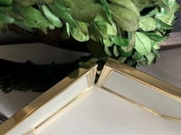 Image 5 of Brass Double Picture Frame, Folding Bi-Fold, 8x10
