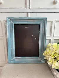 Image 1 of Shabby Chic Painted Wood Frame, 10x13"