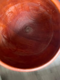 Image 8 of Set of 2 Carved Wood Goblets, Floral Design