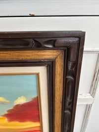 Image 2 of Wood Picture Frame, Farmhouse Decor, 27x23