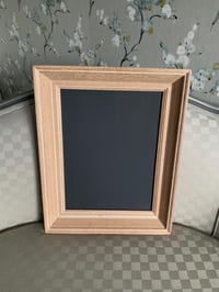 Image 1 of Wood Framed Chalkboard