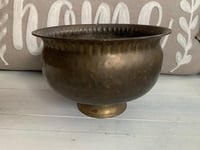 Image 1 of Brass Planter Pot, Garden Decor