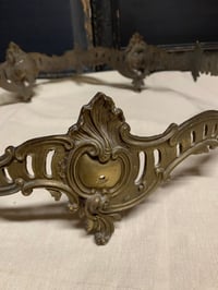 Image 1 of Ornate Brass Chandelier Frame, Spanish Lighting Parts
