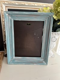 Image 5 of Shabby Chic Painted Wood Frame, 10x13"