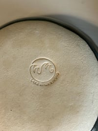 Image 2 of Handmade Blue Pottery Trinket Dish, Made in Canada