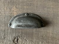 Image 7 of Set of Four Metal Drawer Pull, Rustic, Farmhouse