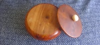 Image 6 of Wooden Bowl with Lid, Boho, Jewelry Storage
