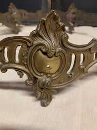 Image 3 of Ornate Brass Chandelier Frame, Spanish Lighting Parts