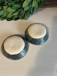 Image 3 of Handmade Blue Pottery Trinket Dish, Made in Canada