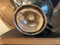 Image 8 of Antique Silver Monogrammed Teapot