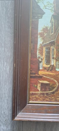 Image 4 of Tall Framed Print, Villa, 6x15