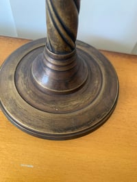 Image 5 of Set of 2 Brass Candleholders, Vintage Decor, Candlesticks