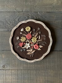 Image 1 of Girotti Plate, Raised Chalkware Plaque