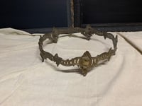 Image 8 of Ornate Brass Chandelier Frame, Spanish Lighting Parts