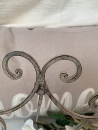 Image 4 of Shabby Chic Metal Picture Easel