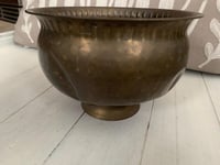 Image 9 of Brass Planter Pot, Garden Decor