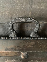 Image 3 of Silver Bar Tray, Ornate Carved Handles