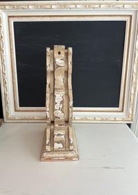 Image 4 of Large Cream Distressed Wood Corbel