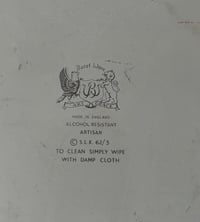 Image 7 of BaretWare Metal Tray, English Floral Vanity Barware